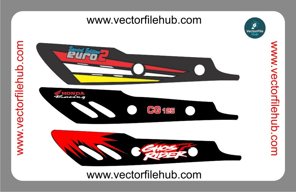 Honda 125 Salansar Patri Sticker CDR File – Free Download | High-Quality Vector Design