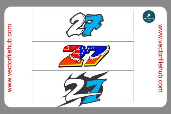 Bike Number Plate 27 Model Design – Download Now