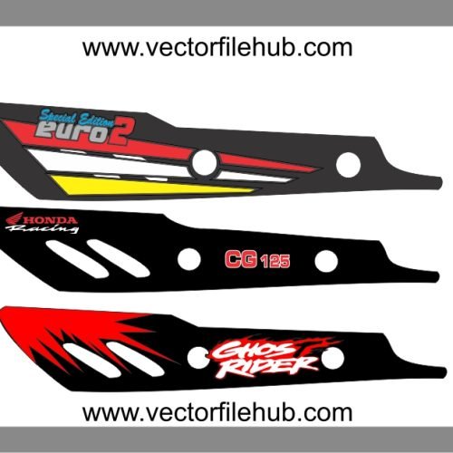 Honda 125 Salansar Patri Sticker CDR File – Free Download | High-Quality Vector Design